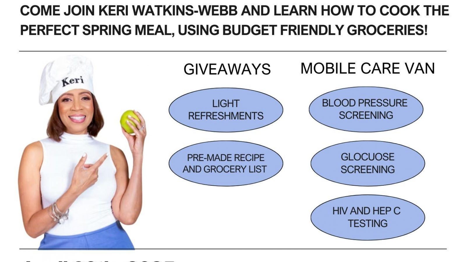 Food Demo April 30th 1