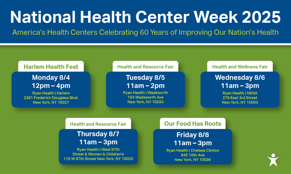 RH Nesletter Banner July Health Center Week 2
