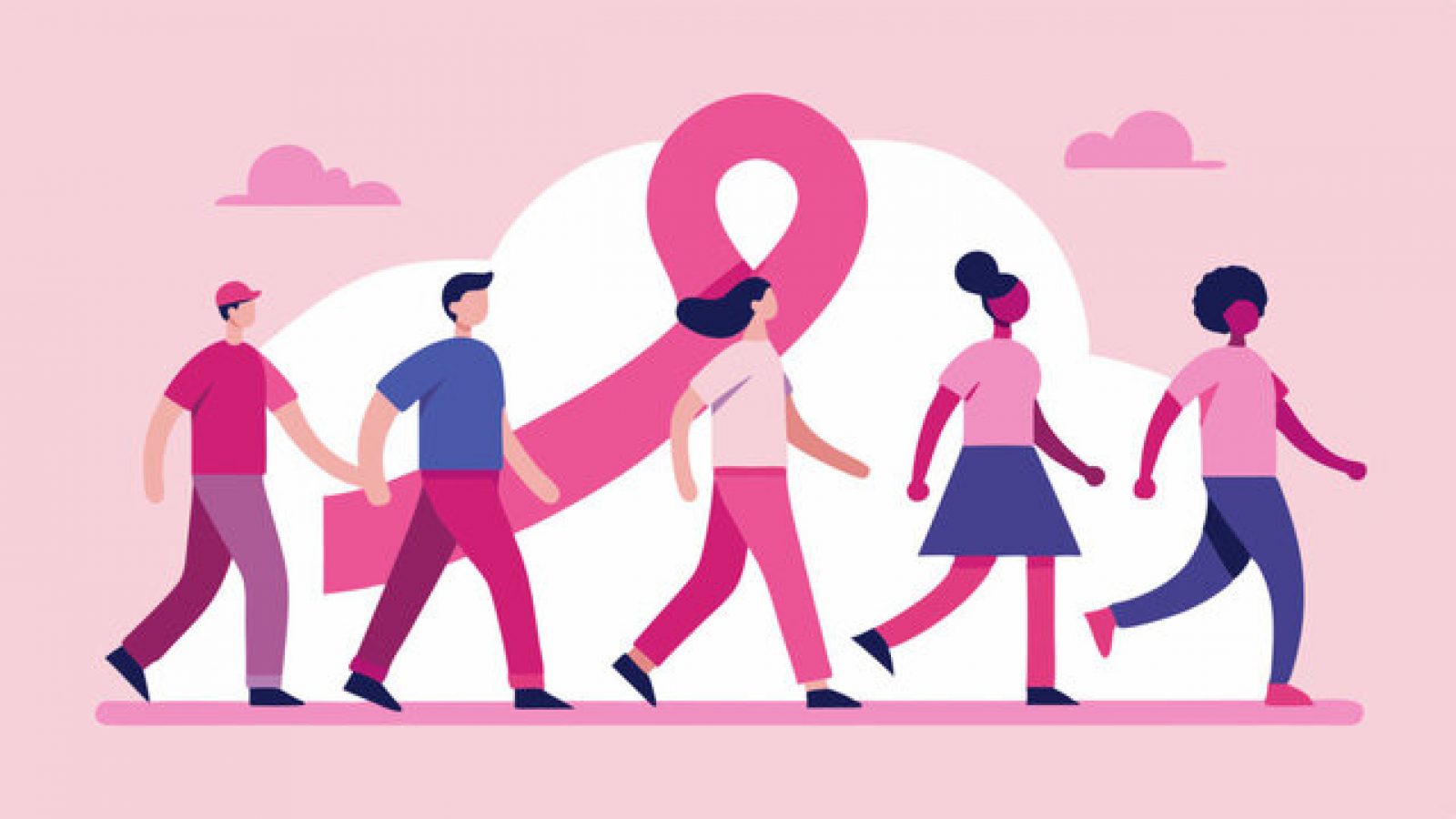 Breast Cancer Walking Image