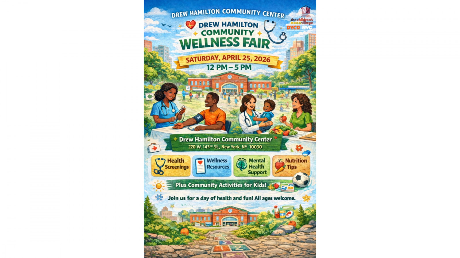 Drew Hamilton Event Calendar