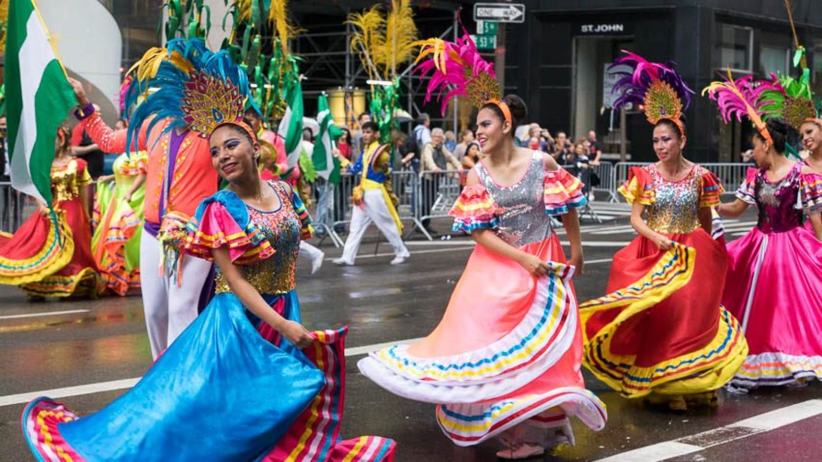 Celebrate National Hispanic Latino Heritage Month From September 15   NYC Hispanic Day Parade 2017 C Keith Widyolar 02672 