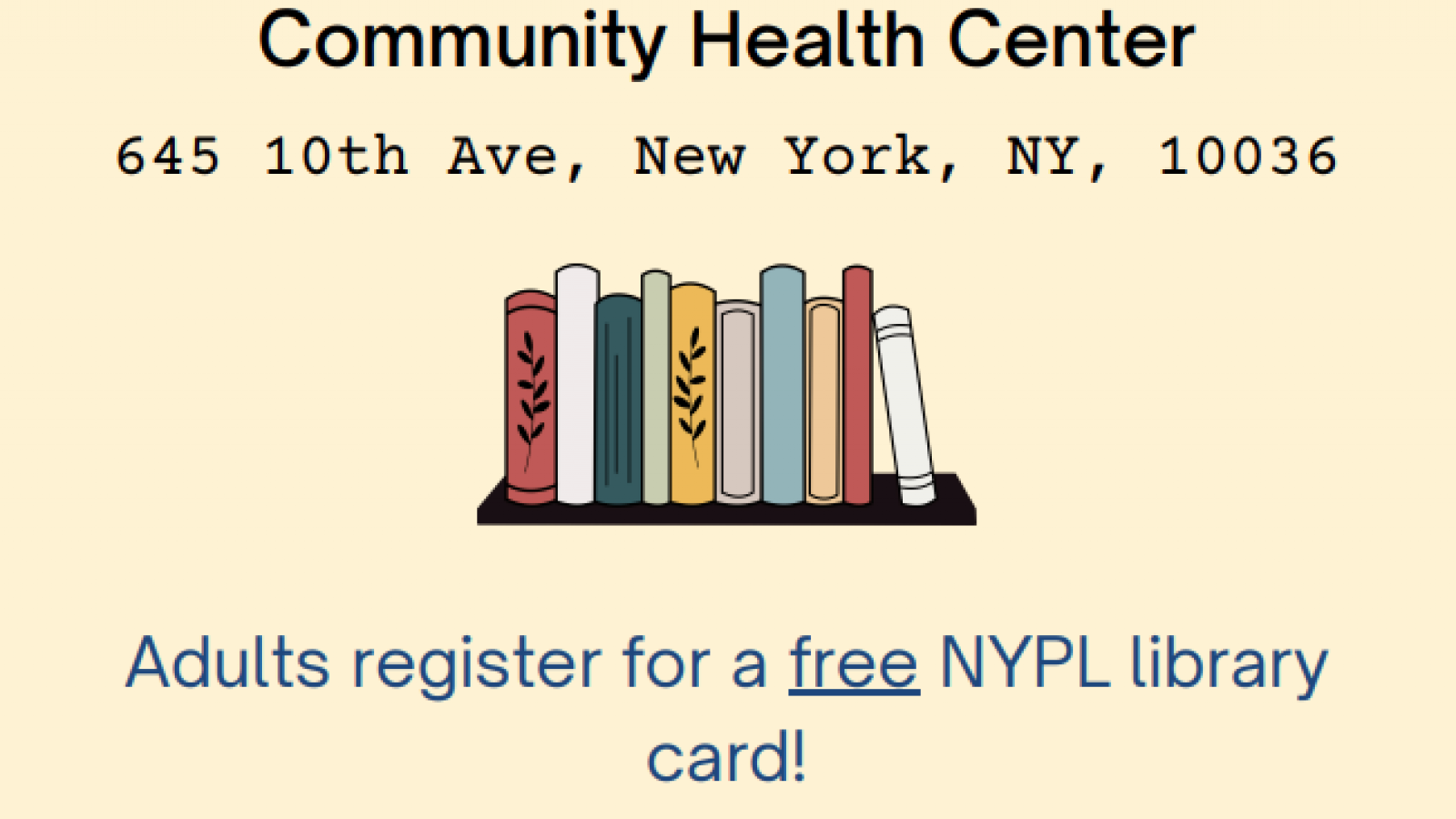 Nypl enrollment day